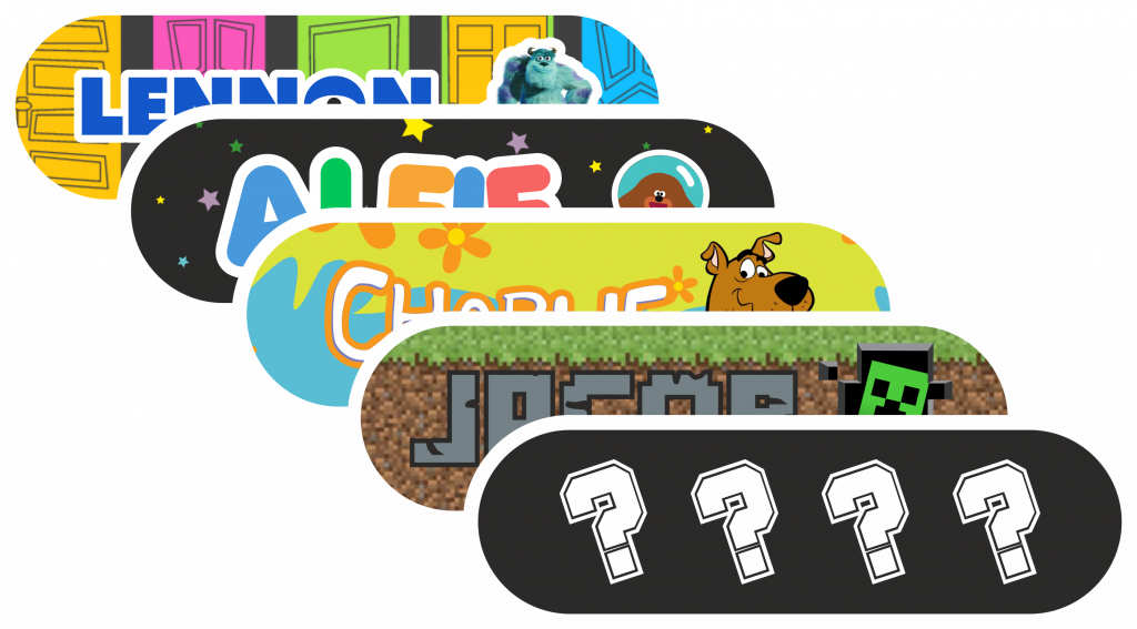 Flocare Infinity Feed Pump Personalised Stickers