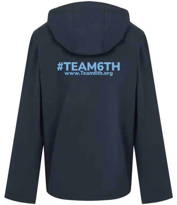 Team6th Premium Two Layer Hooded Soft Shell Jacket - Image 2