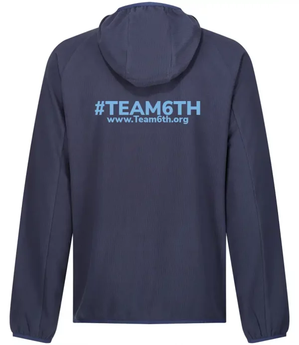 Team6th Adult Hooded Micro Fleece - Image 2