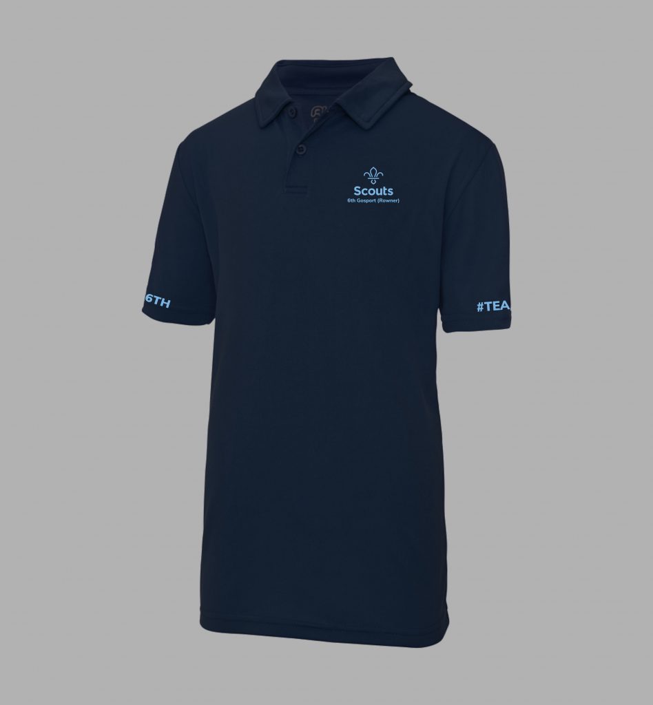 Team6th Adult Premium Wicking Polo