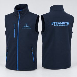 Team6th Adult Soft Shell Gilet