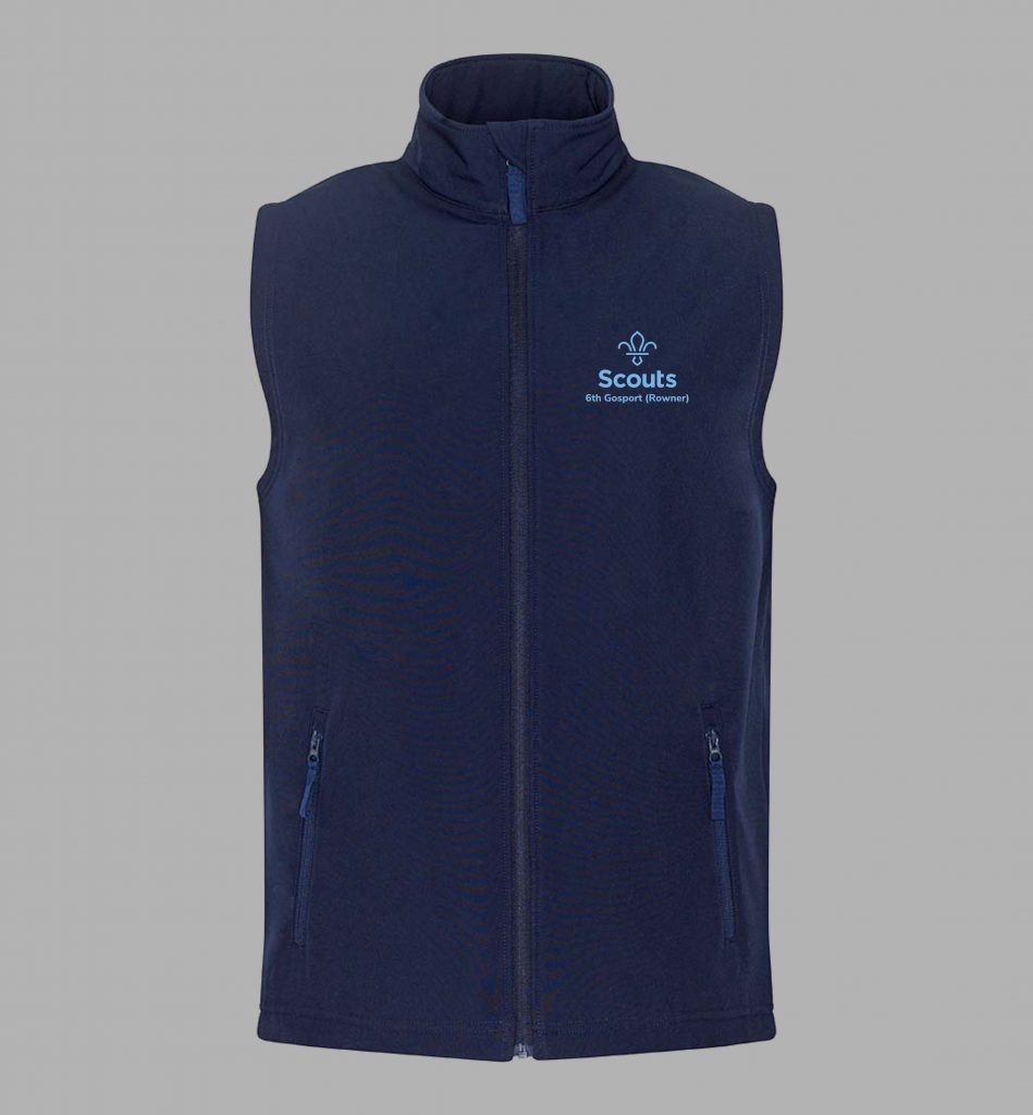 Team6th Adult Soft Shell Gilet