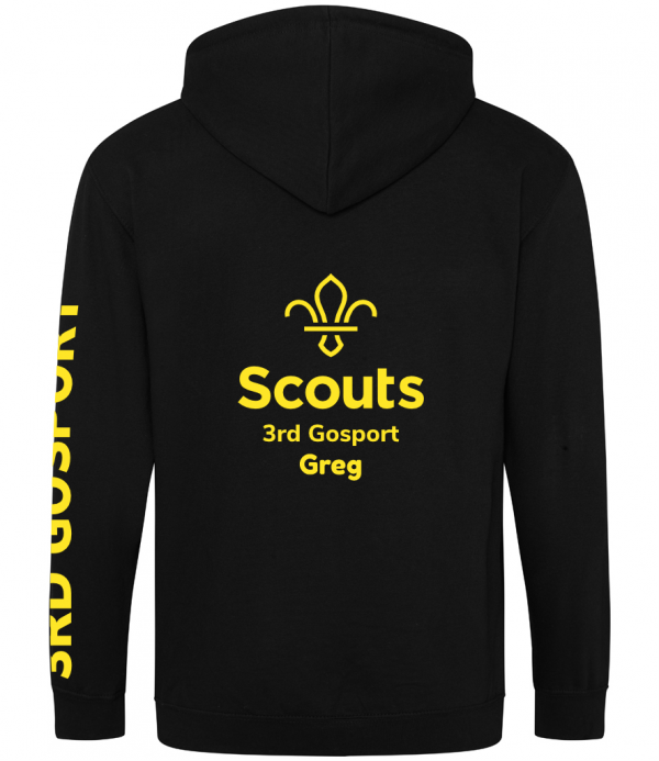 3rd Gosport Adult Zoodie (Zipped Hoodie) - Image 2