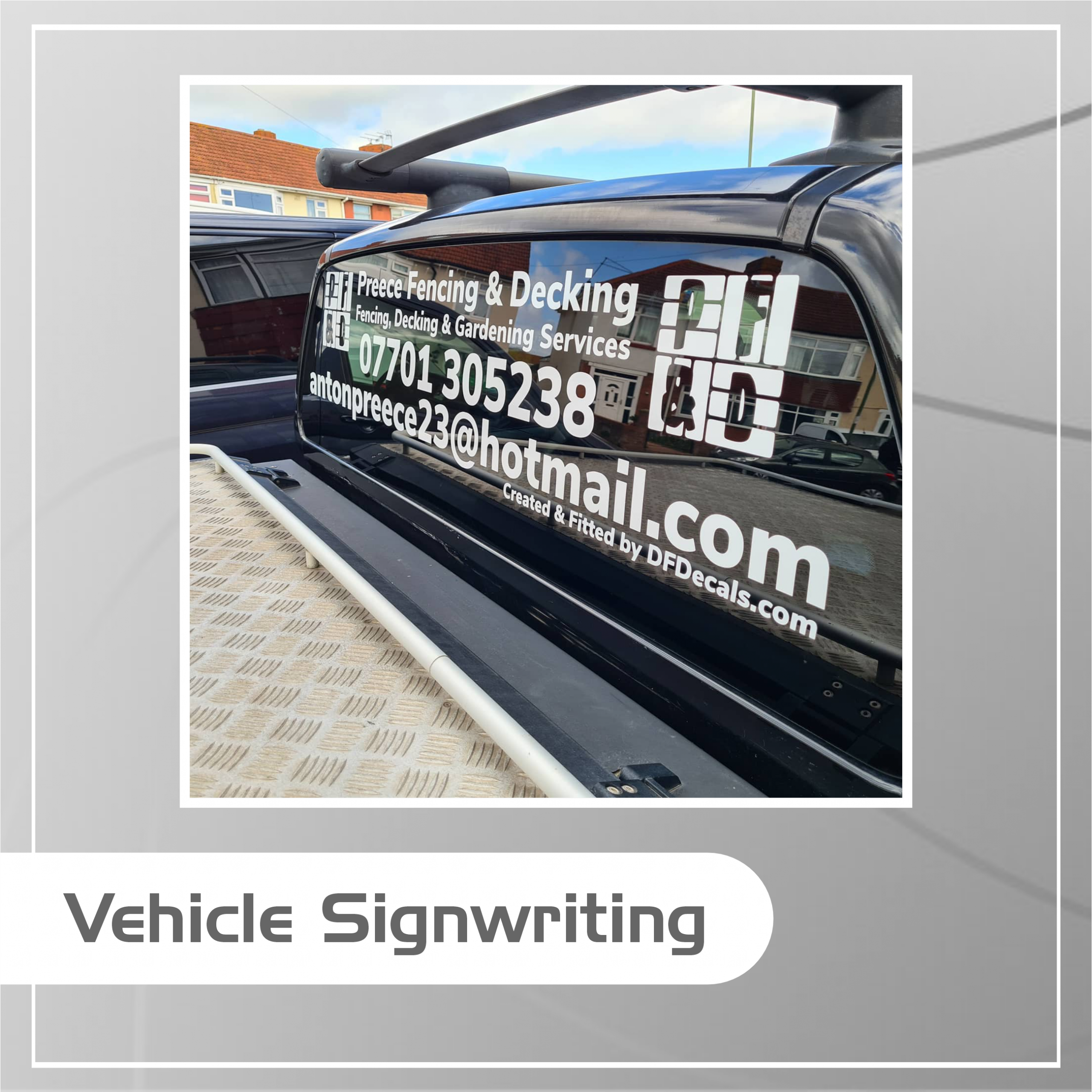 Vehicle Sign Writing