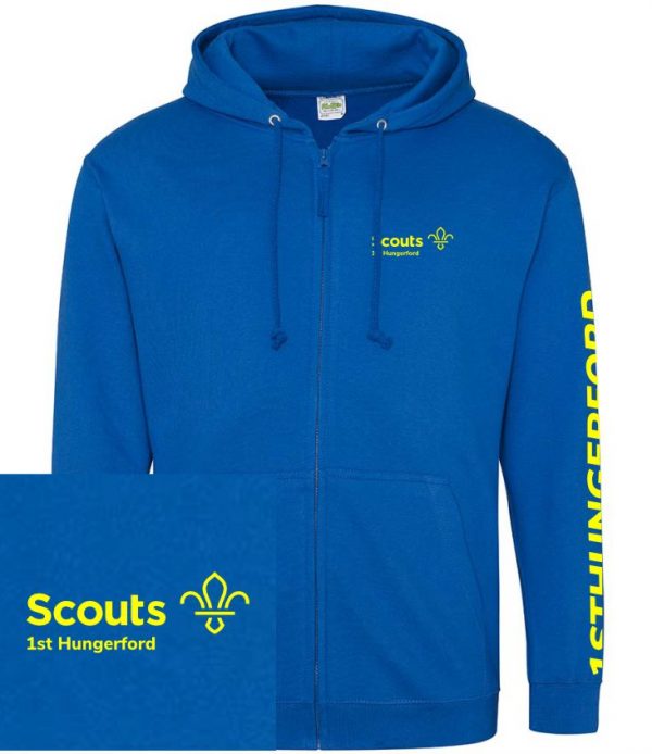 1st Hungerford Adult Zoodie (Zipped Hoodie)