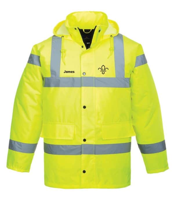 KSSN Hi-Vis Waterproof Full Length Jacket