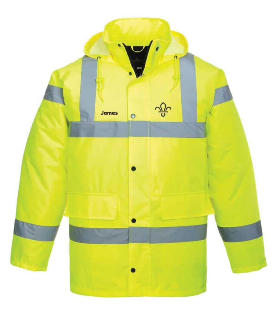 KSSN Hi-Vis Waterproof Full Length Jacket