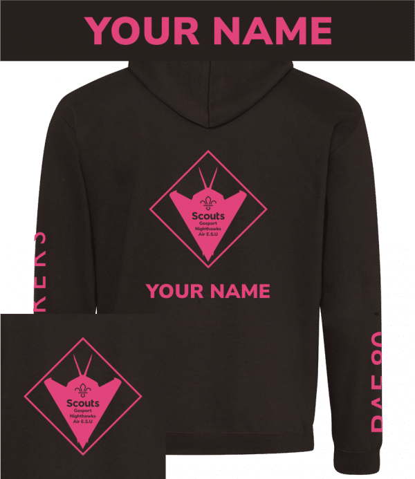 Nighthawk Alternative Air Explorer Contrast Hoodie (Pink) - Image 3