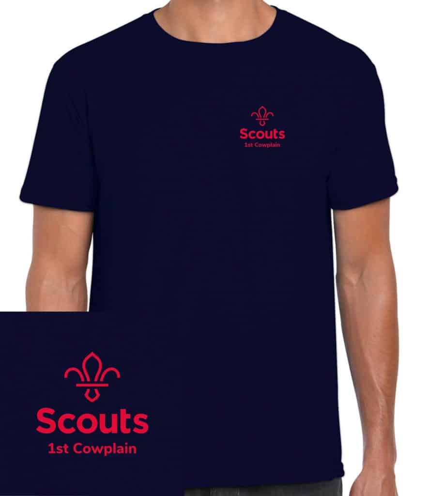 1st Cowplain Group Youth Navy T-Shirt