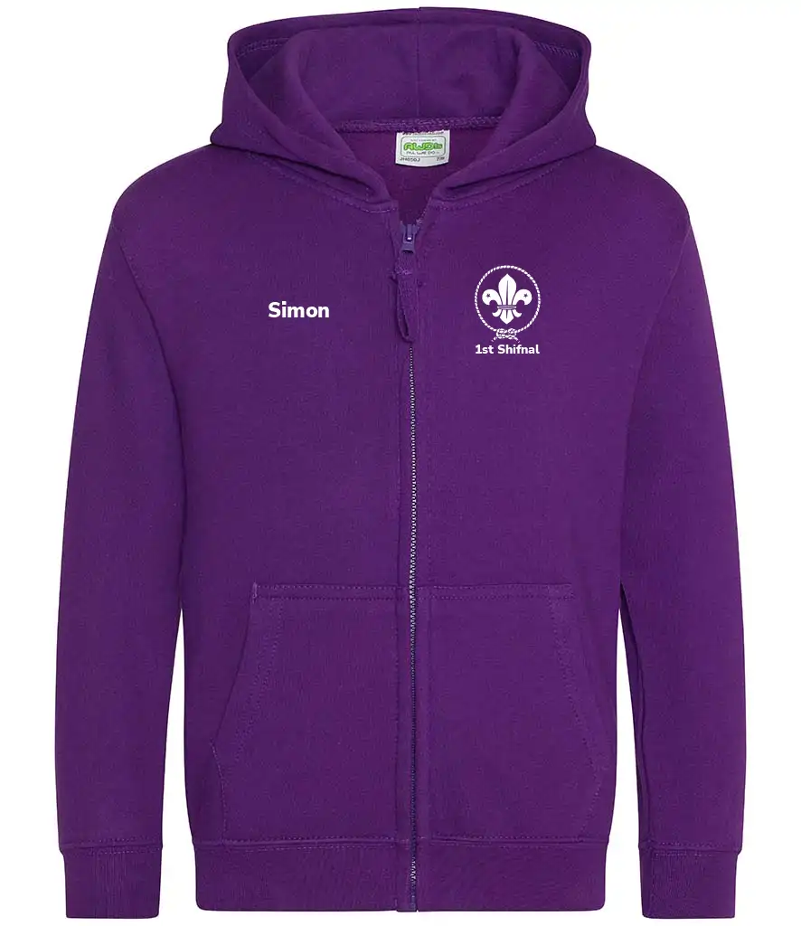 1st Shifnal Youth Zipped Hoodie
