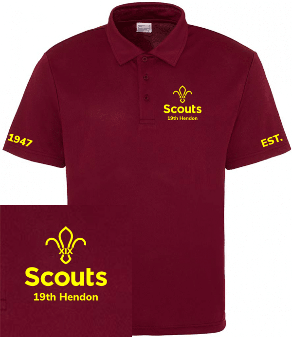 19th Hendon Adult Wicking Polo Shirt