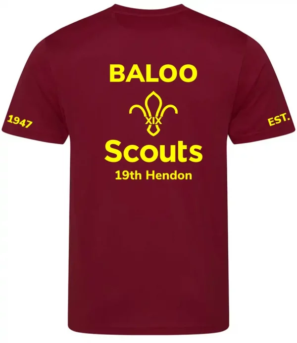 19th Hendon Group Youth Wicking T-Shirt - Image 2