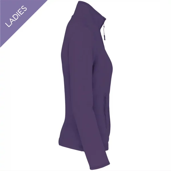 1st Singleton Ladies Micro Fleece Jacket - Image 3