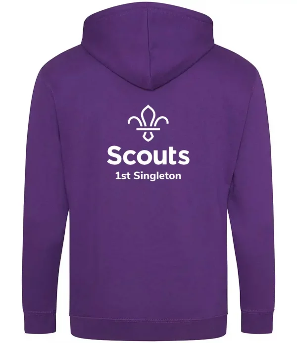 1st Singleton Adult Hoodie - Image 2