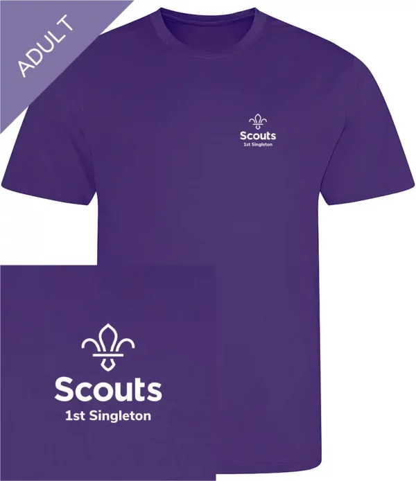 1st Singleton Adult Wicking T-Shirt
