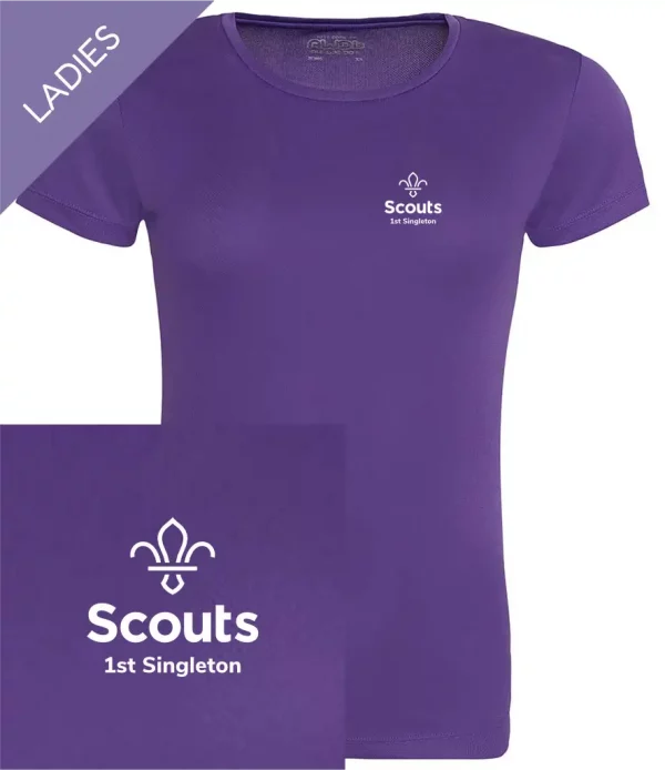 1st Singleton Ladies Wicking T-Shirt