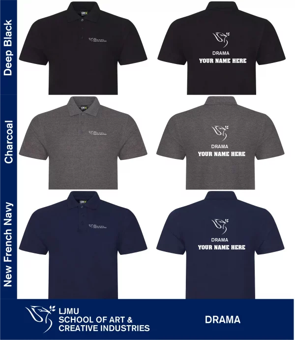 LJMU Official Drama Polo Shirt