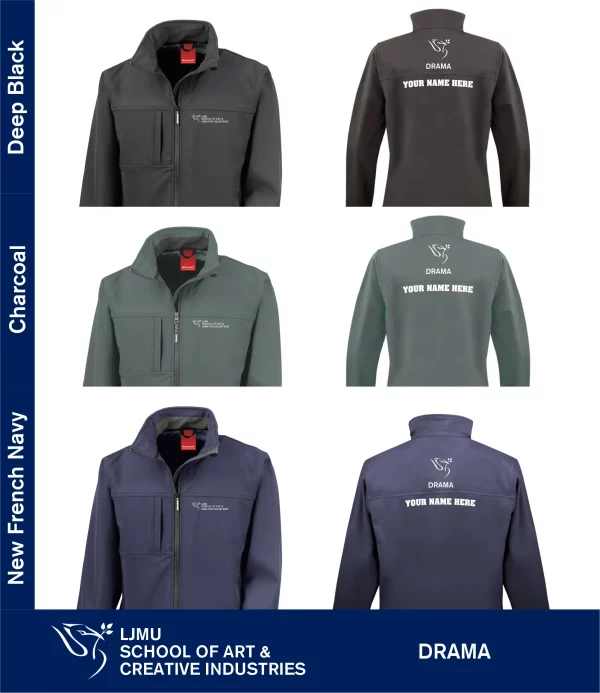 LJMU Drama Softshell Jacket