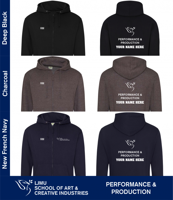 LJMU Official Performance & Production Zoodie