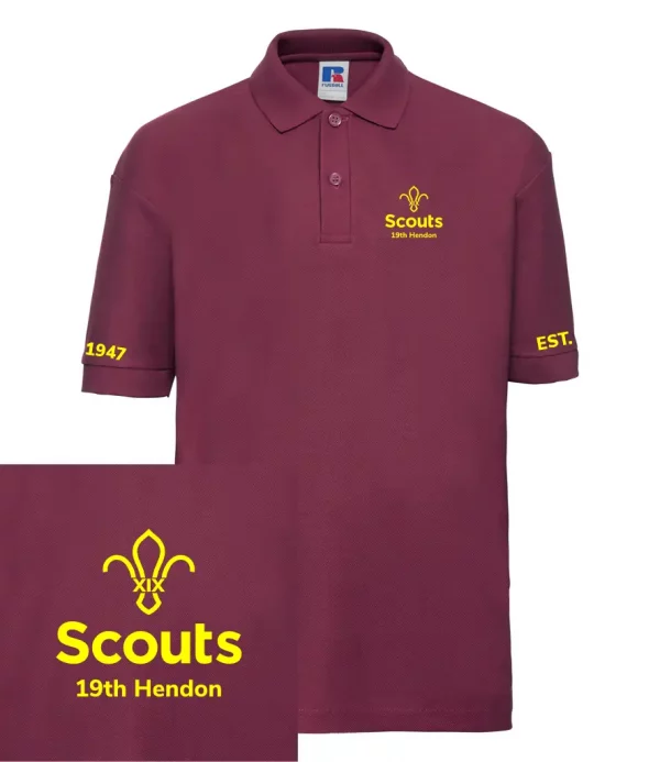 19th Hendon Child Cotton Polo Shirt