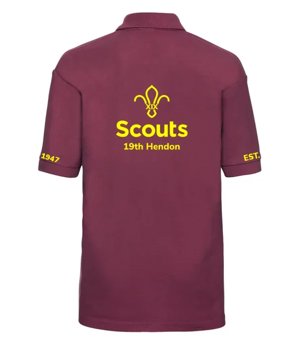 19th Hendon Child Cotton Polo Shirt - Image 2