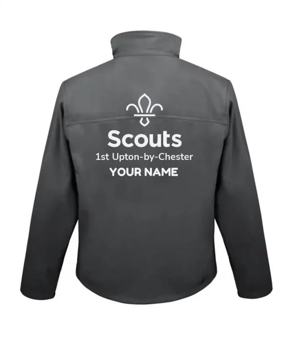 1st Upton by Chester Adult Softshell Jacket - Image 3