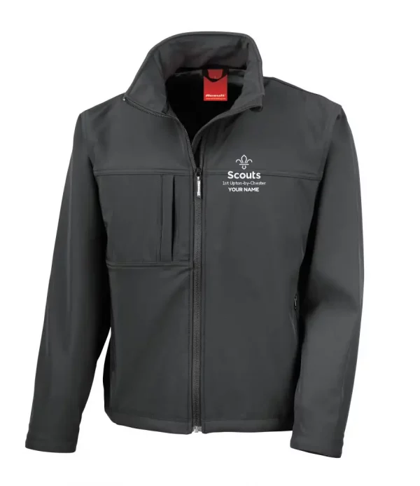 1st Upton by Chester Adult Softshell Jacket - Image 2