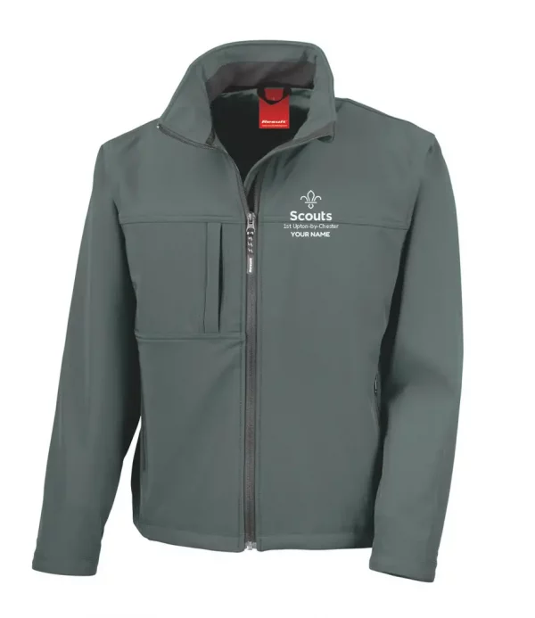 1st Upton by Chester Adult Softshell Jacket - Image 4