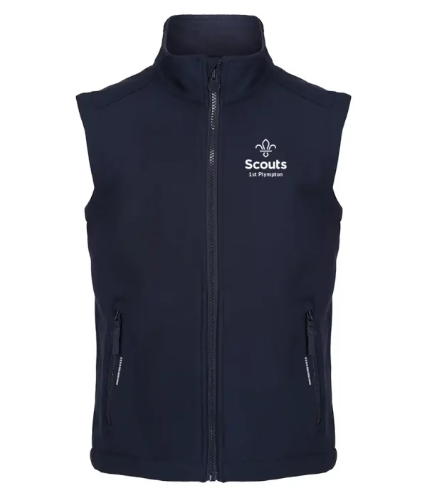 1st Plympton Child Regatta Soft Shell Bodywarmer/Gilet