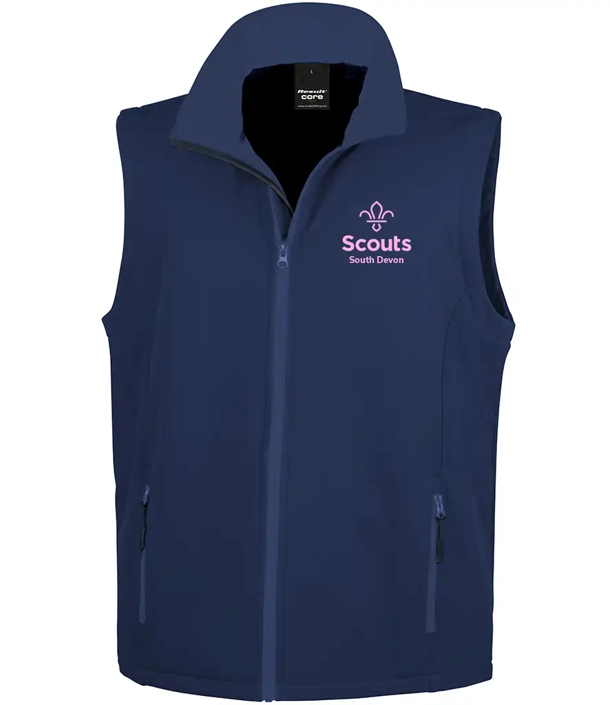 South Devon Soft Shell Gilet/Bodywarmer