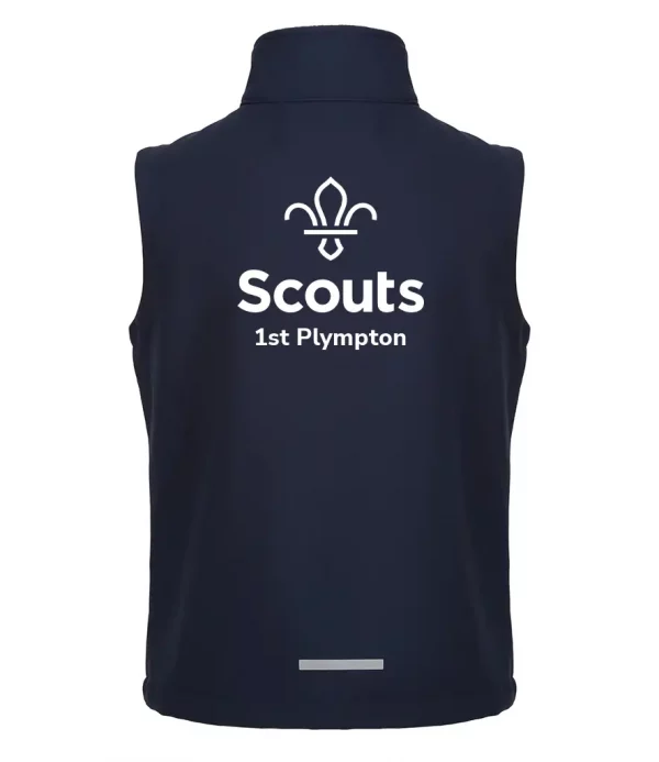 1st Plympton Child Regatta Soft Shell Bodywarmer/Gilet - Image 2