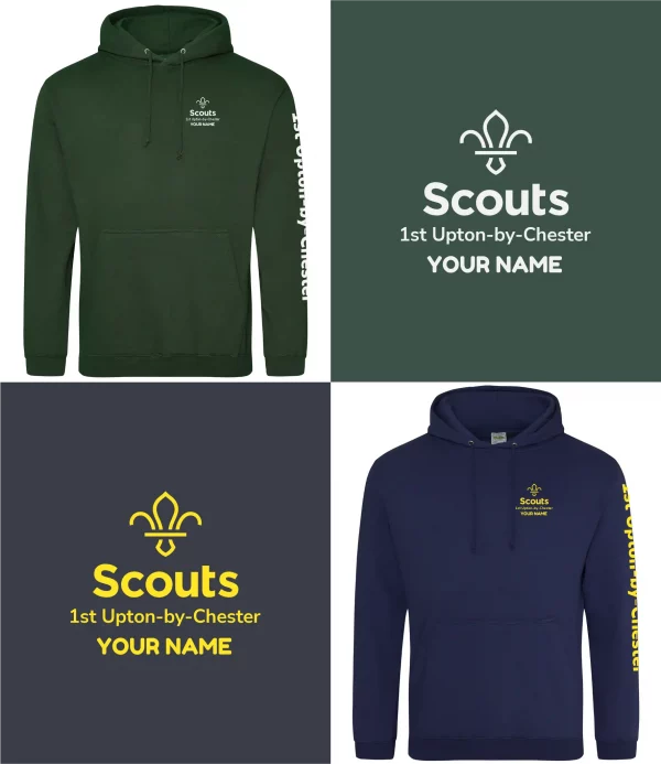 1st Upton by Chester Adult Hoodie