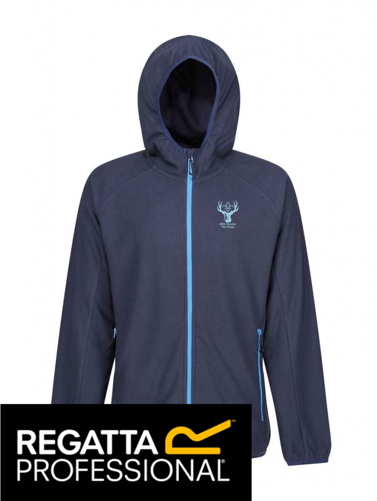 40th Chester Full Zip Hooded Fleece Jacket