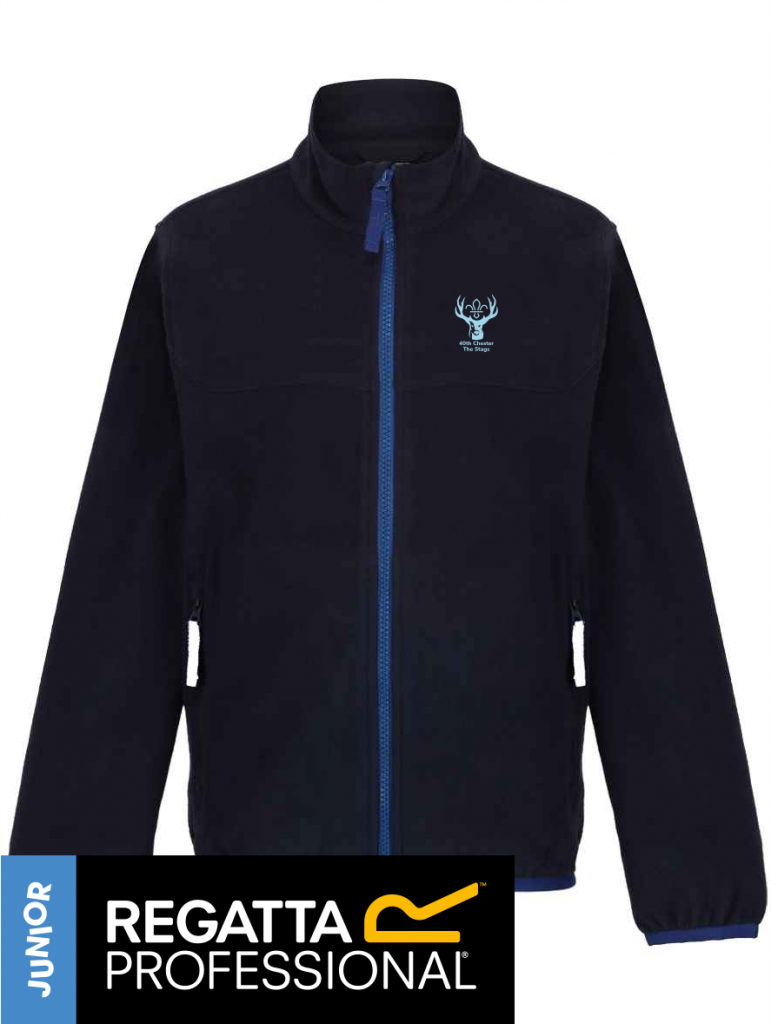40th Chester Child Full Zip Micro Fleece Jacket