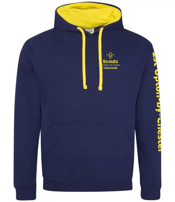 1st Upton by Chester Contrast Hoodie - Image 2