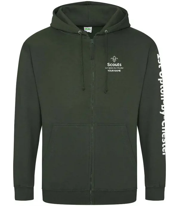1st Upton by Chester Adult Zipped Hoodie (Zoodie) - Image 2