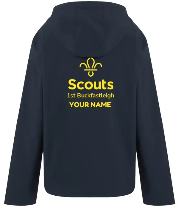 1st Buckfastleigh Adult Hooded Soft Shell Jacket - Image 2