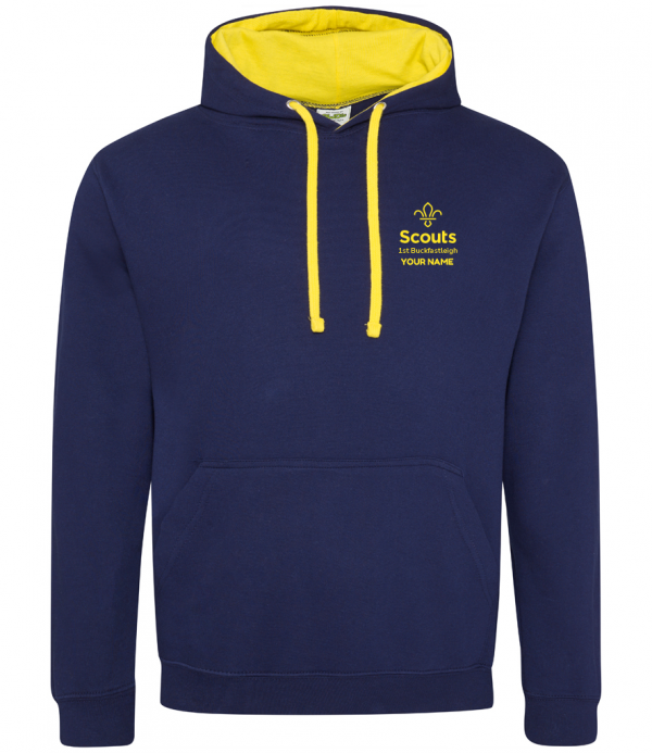 Adult Contrast Hoodie