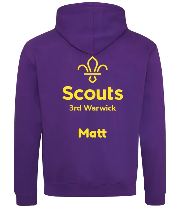3rd Warwick Contrast Group Hoodie - Image 2