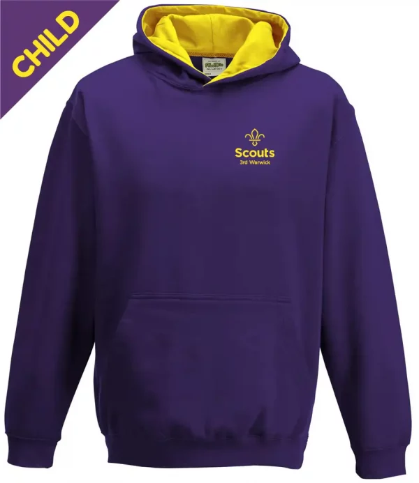 3rd Warwick Contrast Group Hoodie - Image 3