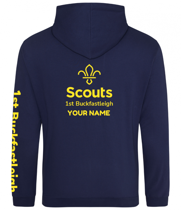 1st Buckfastleigh Adult Plain Hoodie - Image 4