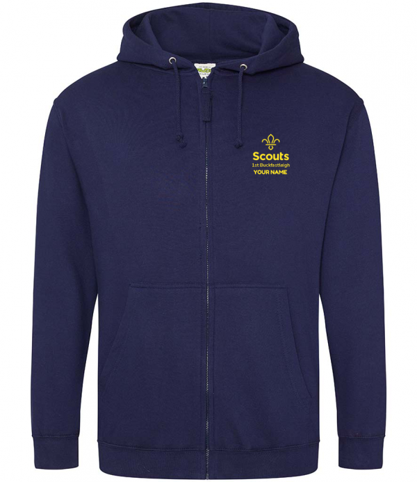 1st Buckfastleigh Adult Group Zipped Hoodie