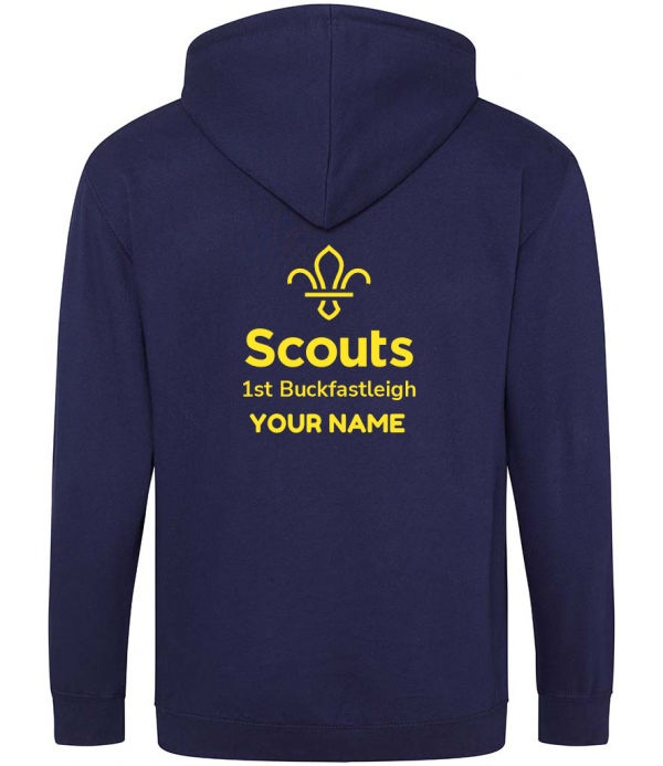 1st Buckfastleigh Adult Group Zipped Hoodie - Image 2