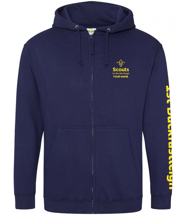 1st Buckfastleigh Adult Group Zipped Hoodie - Image 3