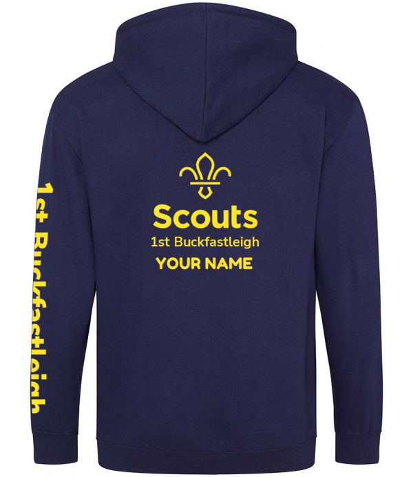 1st Buckfastleigh Adult Group Zipped Hoodie - Image 4