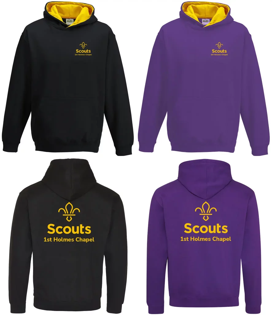 Holmes Chapel Child Contrast Hoodie