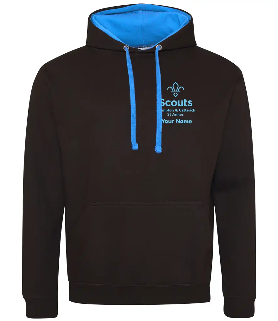 BCSA Group Contrast Hoodie Adults