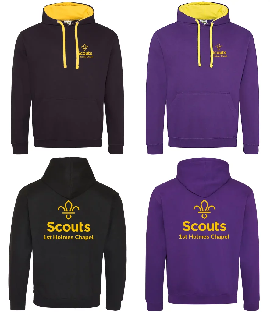 Holmes Chapel Adult Contrast Hoodie