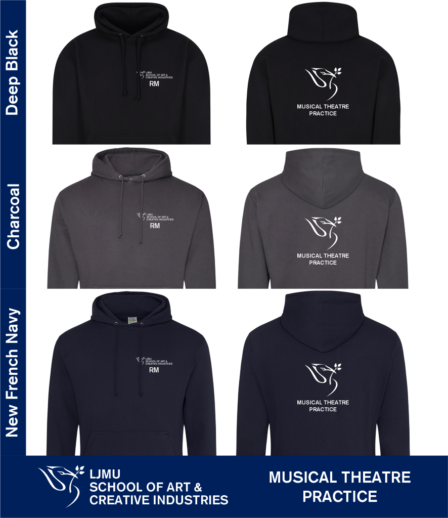 LJMU Official 2025 Musical Theatre Practice Hoodie