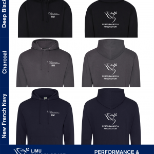 LJMU Official 2025 Performance & Production Hoodie